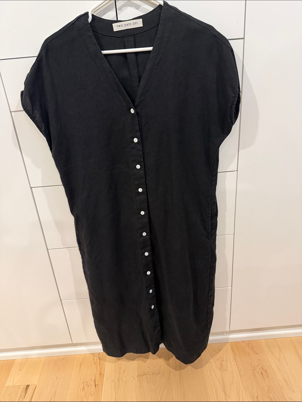 Two Days Off Kaneko Linen Dress